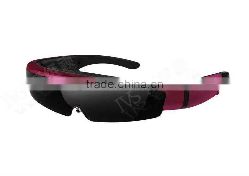 2013 New top quality 3d Mp4 Video Glasses WVGA 16:9 goggles, IVS-1