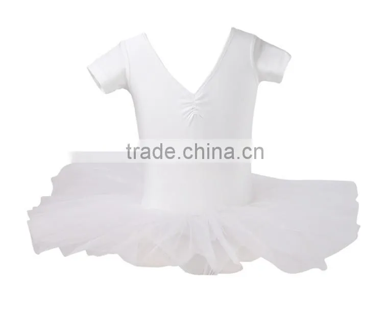 Beijing Plant Wholesale Short Sleeves 3 Layers Ballet Performance Tutus Kids