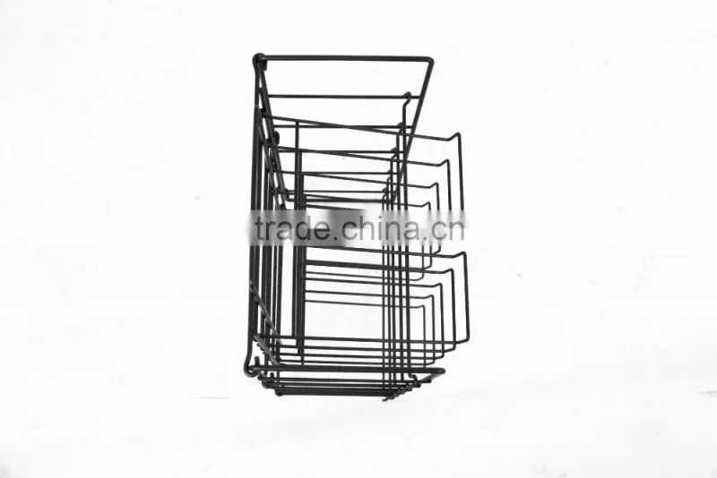 Supermarket metal material book shelf