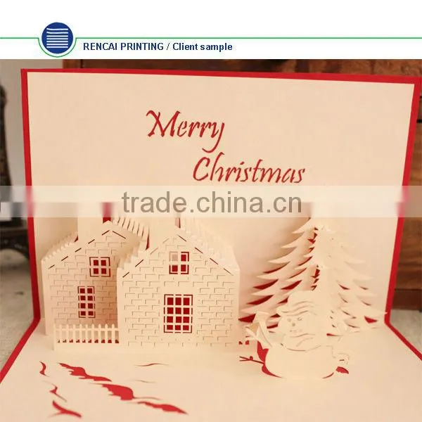 2014 new china products for sale christmas greeting card