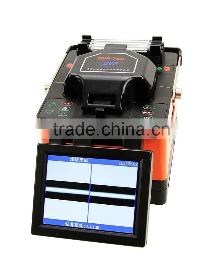 Made in China DVP 750 Splicing Machine Lowest Price supports SM, MM, DS, NZ-DS(G655), EDF