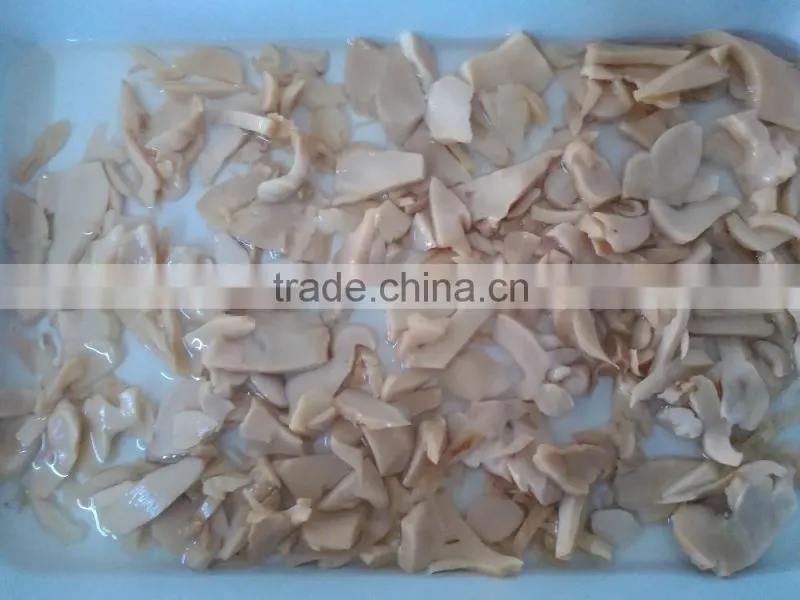 Canned King oyster mushroom