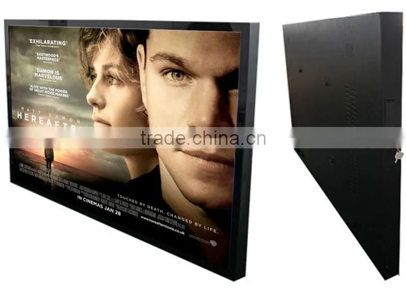 65 inch lcd panel for video wall mount display signage digital kiosk