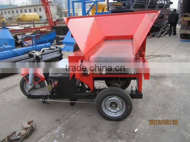 Precast concrete hollow core slab making machine