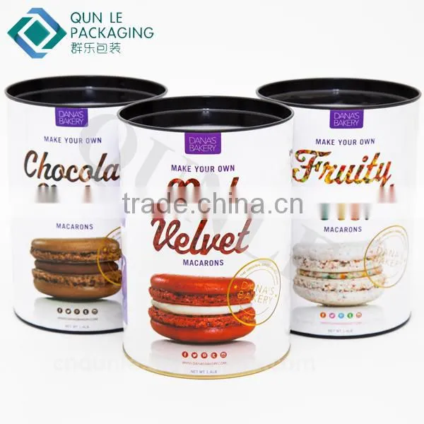 Custom Design Paper Tube Boxes for Instant Matcha Tea Bags