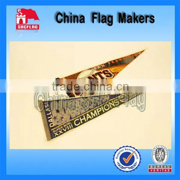 Advertising outdoor triangle banner felt banner