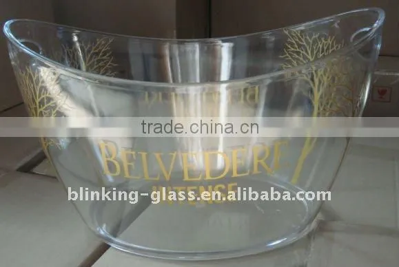 Plastic ice bucket