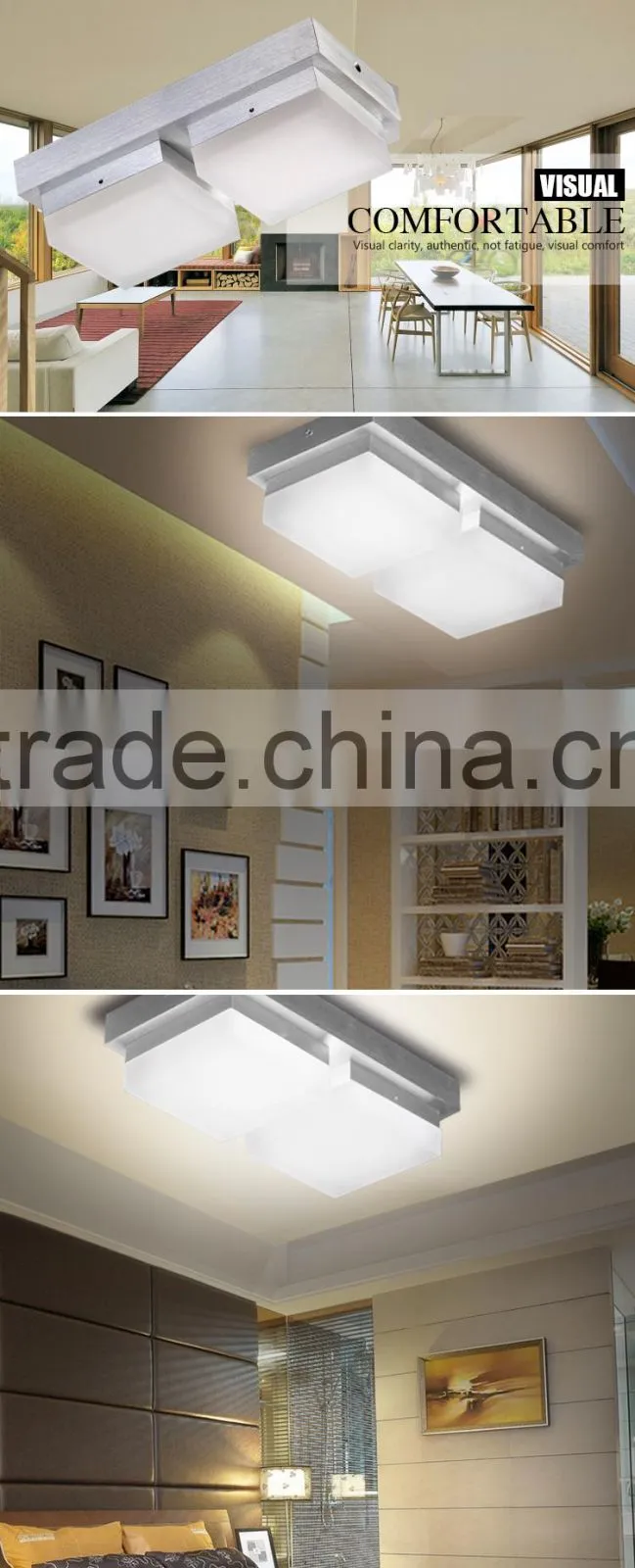 Dailyard 10w led lighting led microwave sensor ceiling light