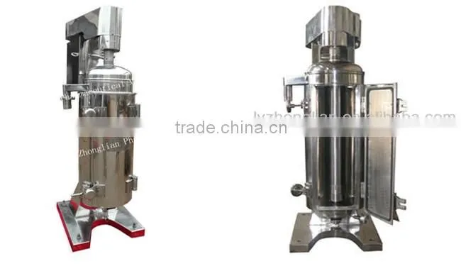 GQ105A/J Biology Pharmaceutical Bacteria high speed tubular Separator machine