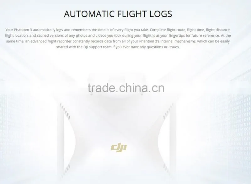 DJI Phantom 3 Advanced Version with 2.7K camera drone quadcopter