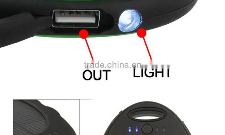 2016 new technology Best Selling Solar Mobile Charger Solar Power Bank Handy Waterproof 50000mah