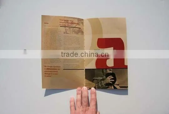 Customized high quality brochures