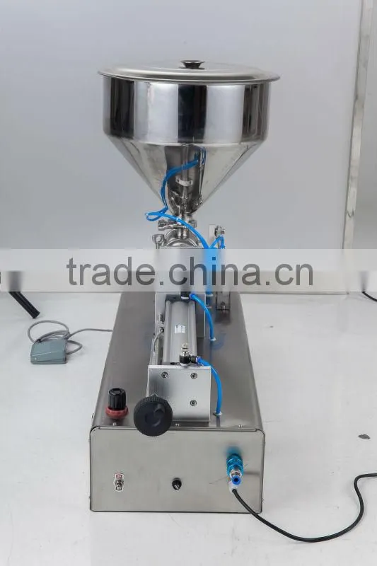 Semi automatic liquid bottle filling machine
