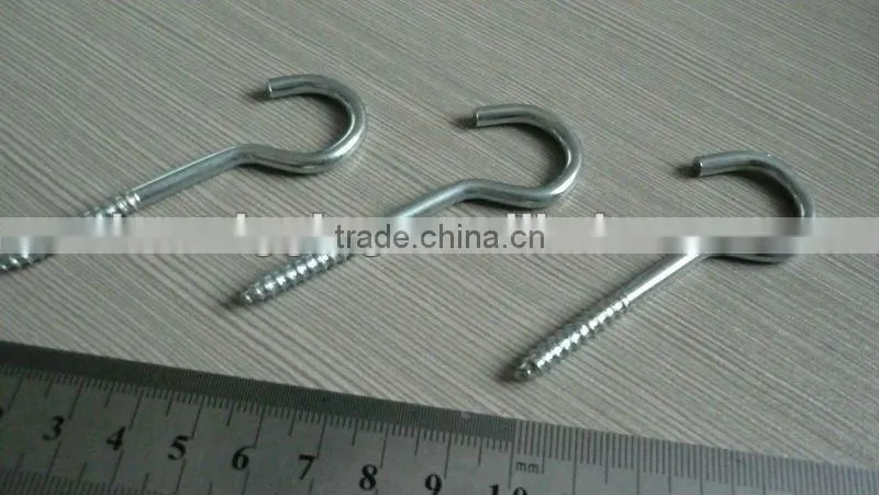 High Quality carbon steel wood eye screw lag eye screw for wood Eye Screw