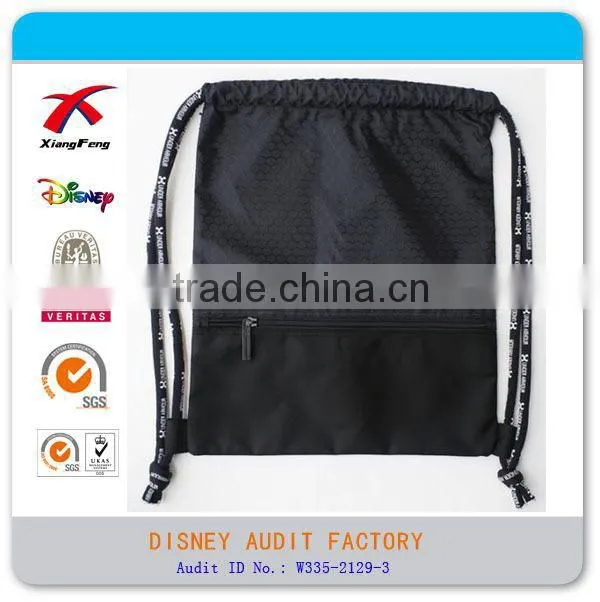 Duffle gym bag drawstring duffle bag