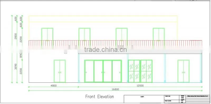 prefabricated luxury villa , prefab villa house design ,prefab steel bungalow