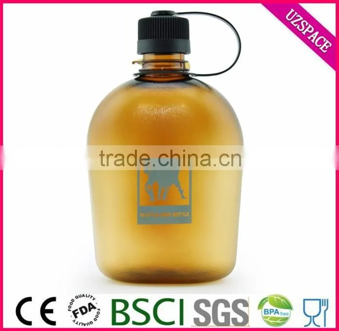 FDA EN standard green color army shaker bottle bpa free