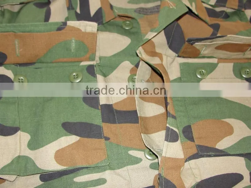 Sudan army Woodland Camouflage BDU Military Uniform
