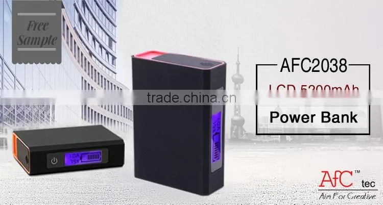 best seller LCD screen 4400mah high quality best power bank