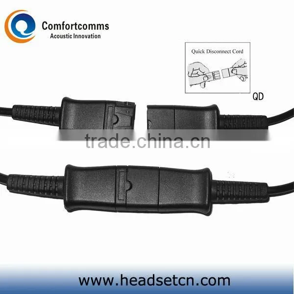 Binaural telecom headset with rj plug HSM-902NPQDRJ