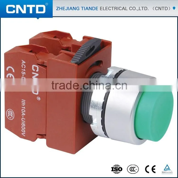 CNTD Latest Chinese Products Convex Head No Nc Push Elevator Push Button Switch