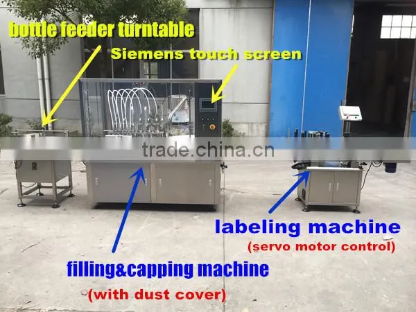 Factory price filling capping and labeling machine,bottle filling machine