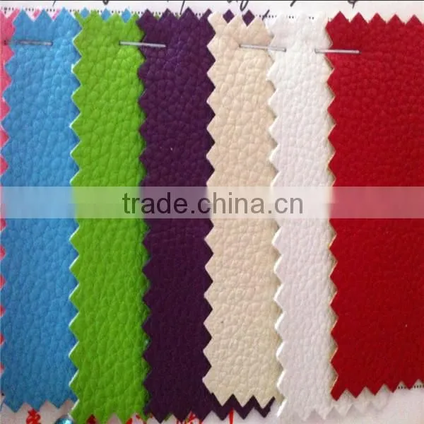 hotselling lychee patternhotselling lychee pattern pvc artificial leather T5536