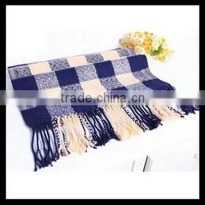 Winter cotton colorful plait large European street towels blankets scarf at stock