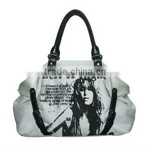 custom made imported leather bag luxury lady shoulder bags