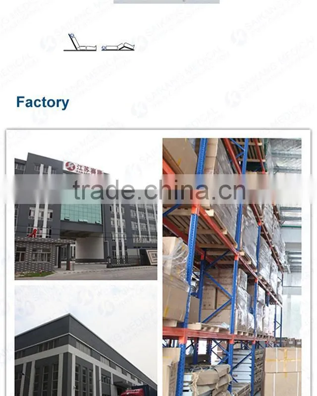 China Supplier Comfortable Cpr Functional Folding Care Bed