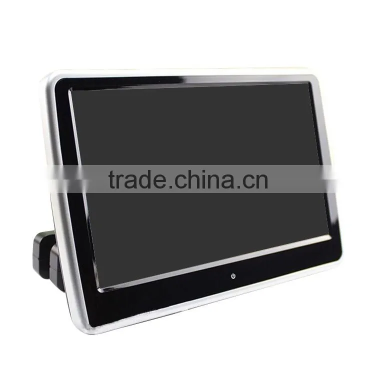 Chelong new 10.1inch headrest DVD player with touch screen/ button with bracket hanging behind of front seat