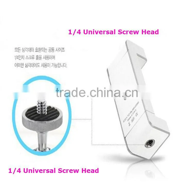 High Quality AHOLDB 5596 Mobile Phone Stand Holder Clip Mount Adapter Mini Tripod for iPhone6 plus MIUI HTC Samsung S3 Bracket