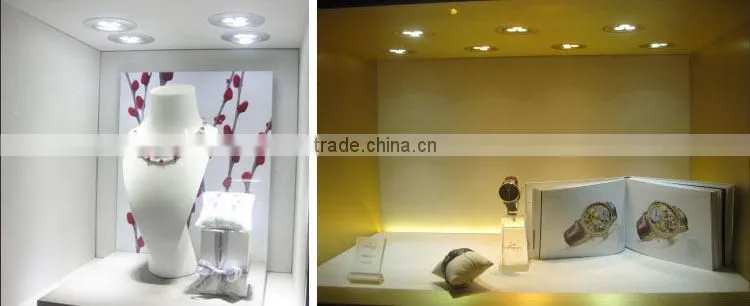 9W Anti-glare rotatable led downlight for commercial lighting