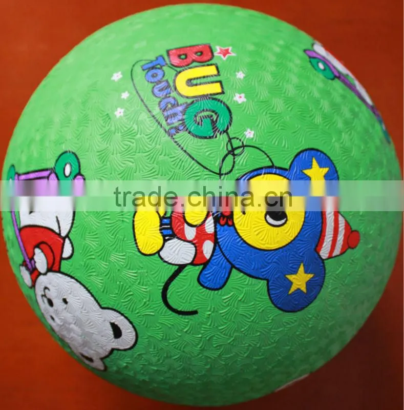 Super quality hot selling hot selling 10 rubber playground ball