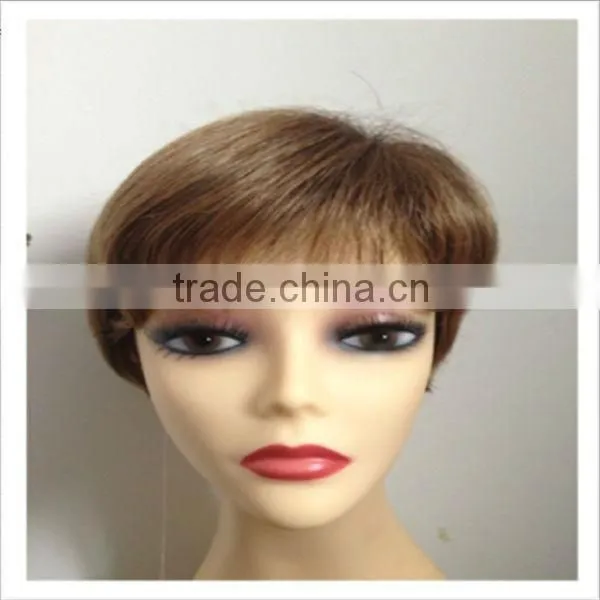 top selling heat resistant synthetic mono top hair wig