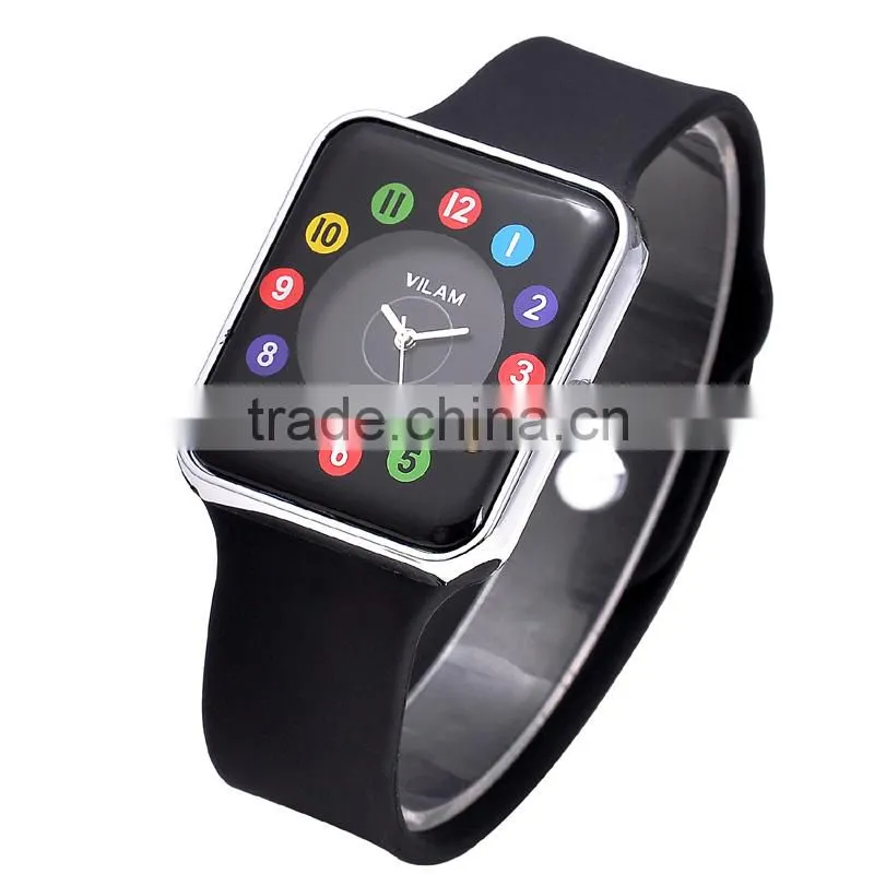 Quality 3ATM Watch Casual Ladies Dress Silicone Hand Clocks