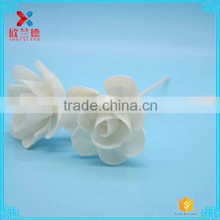 open rose natural white Colored Sola Flower Fragrance Diffuser