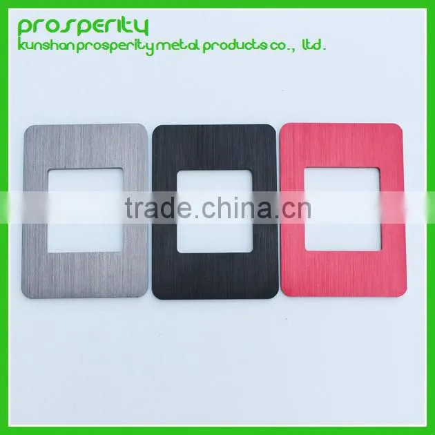 cnc aluminum lighting switch control panel