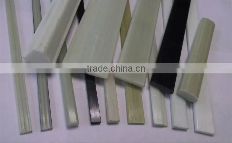 Smooth Surface Treatment High Quality Pultruded Fiberglass Profile