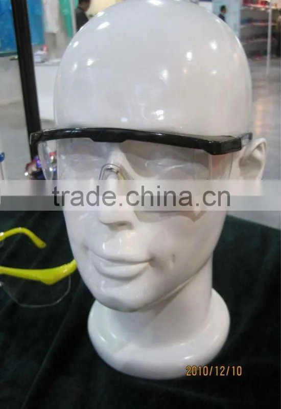 2016 best selling safety glasses 2.2mm PC lens safety protective eye glasses clear lens lab safety glasses for sales
