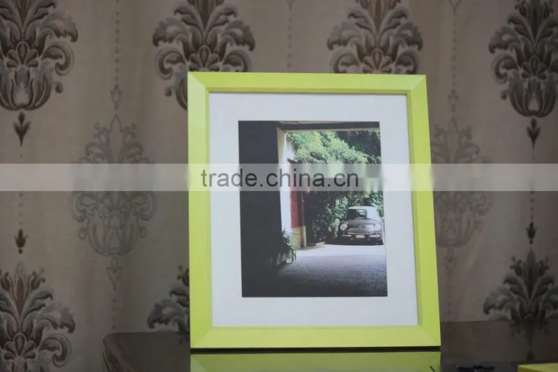 mdf yellow photo frame,hot funny baby photo frames,children's day gift