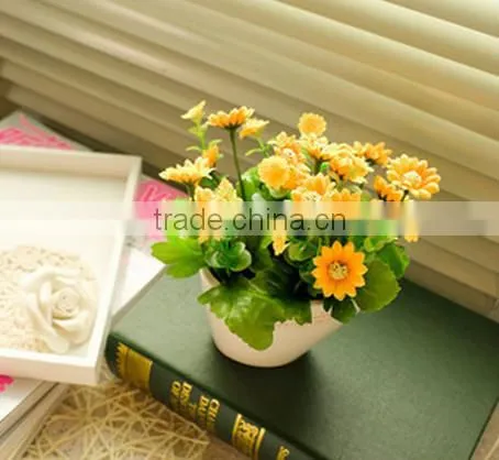 New Design Artificial Potted Bonsai Flower Plant