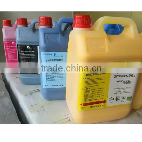 CRYSTEK Konica print head Allwin / TOYO solvent ink for large format solvent printer