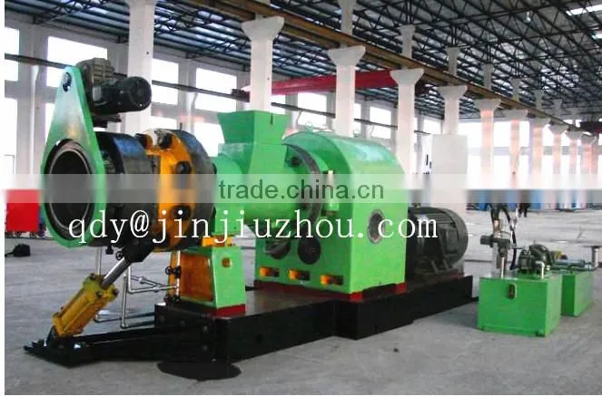 Rubber extruder machine for reclaimed rubber making line
