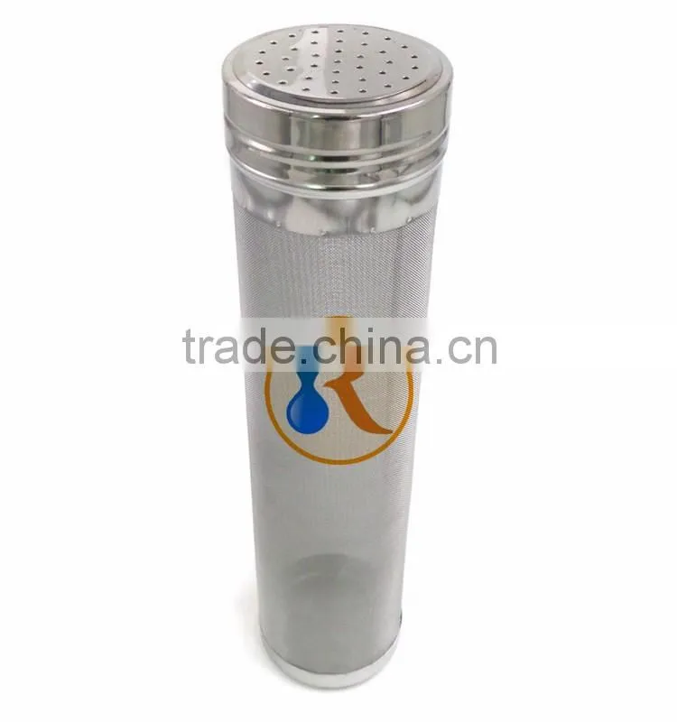 300 Micron 6'x14" Stainless Steel 304 Homebrew Beer Keg Filter Hop