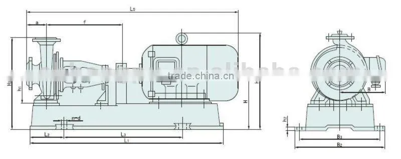 IS Single-stage End-suction Centrifugal Pump