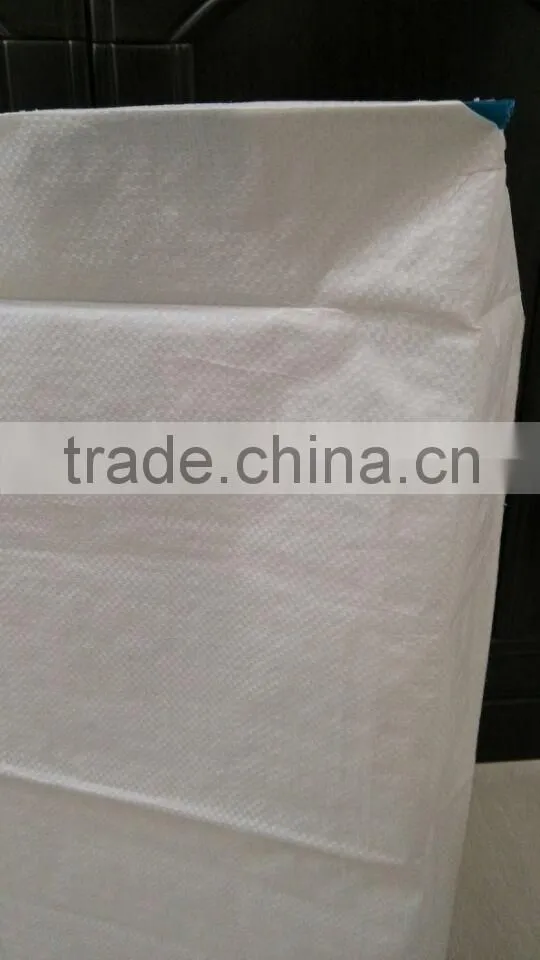 Square bottom pp woven bag with valve port