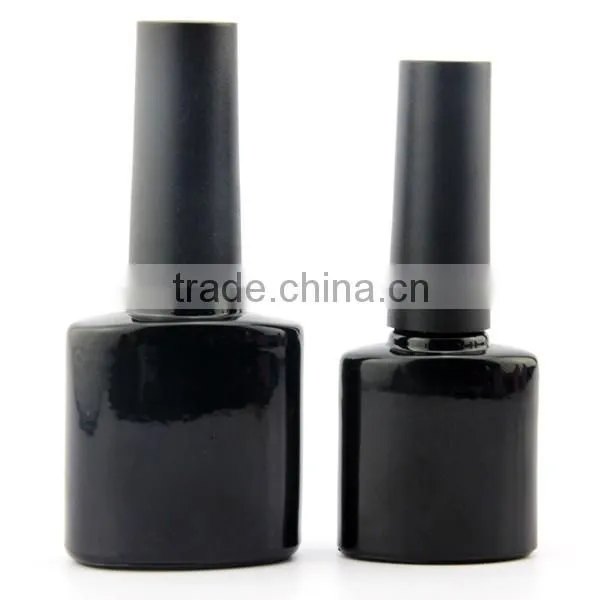hot colors sale empty uv gel nail polish glass bottle/container uv