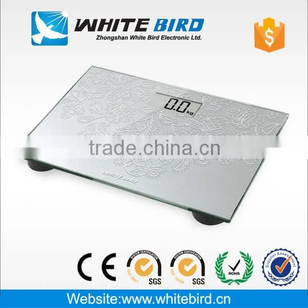 150kg/0.1kg tempered glass electronic digital personal household bathroom scale