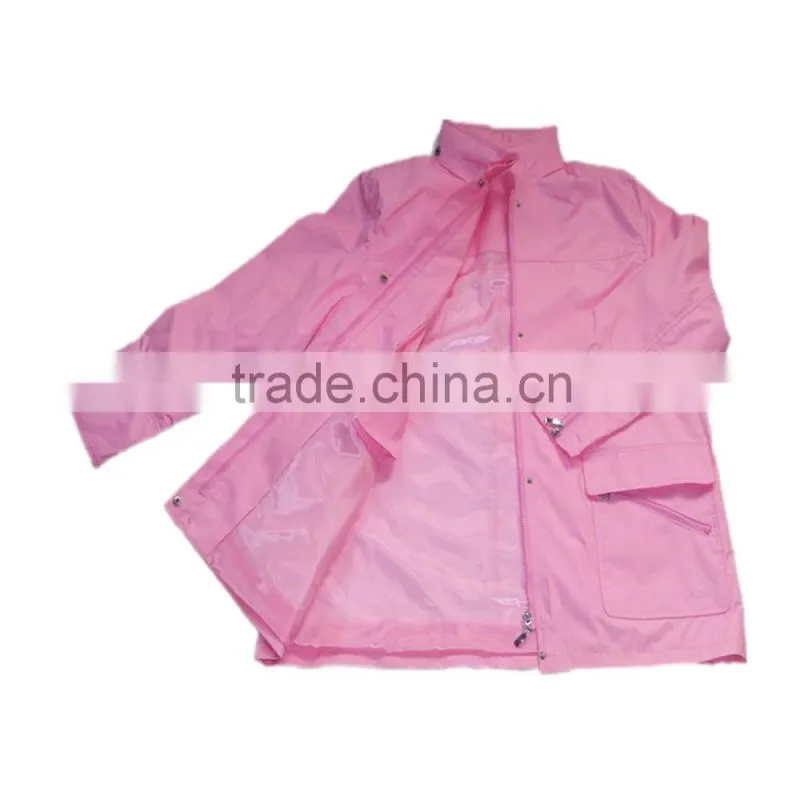 Pink Woman Windbreaker & Waterproof Jacket